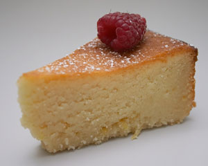 Picture of Lemon and Almond Cake.